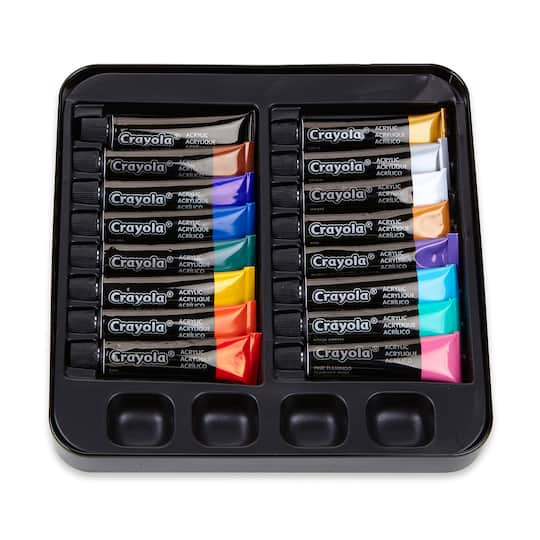 Shop For The Crayola Signature Acrylic Paint Set At Michaels